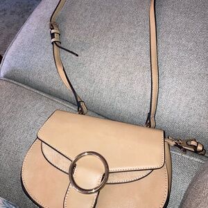 Women’s Tan Faux Leather Bag
